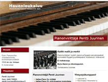 Tablet Screenshot of hauenleukaluu.fi